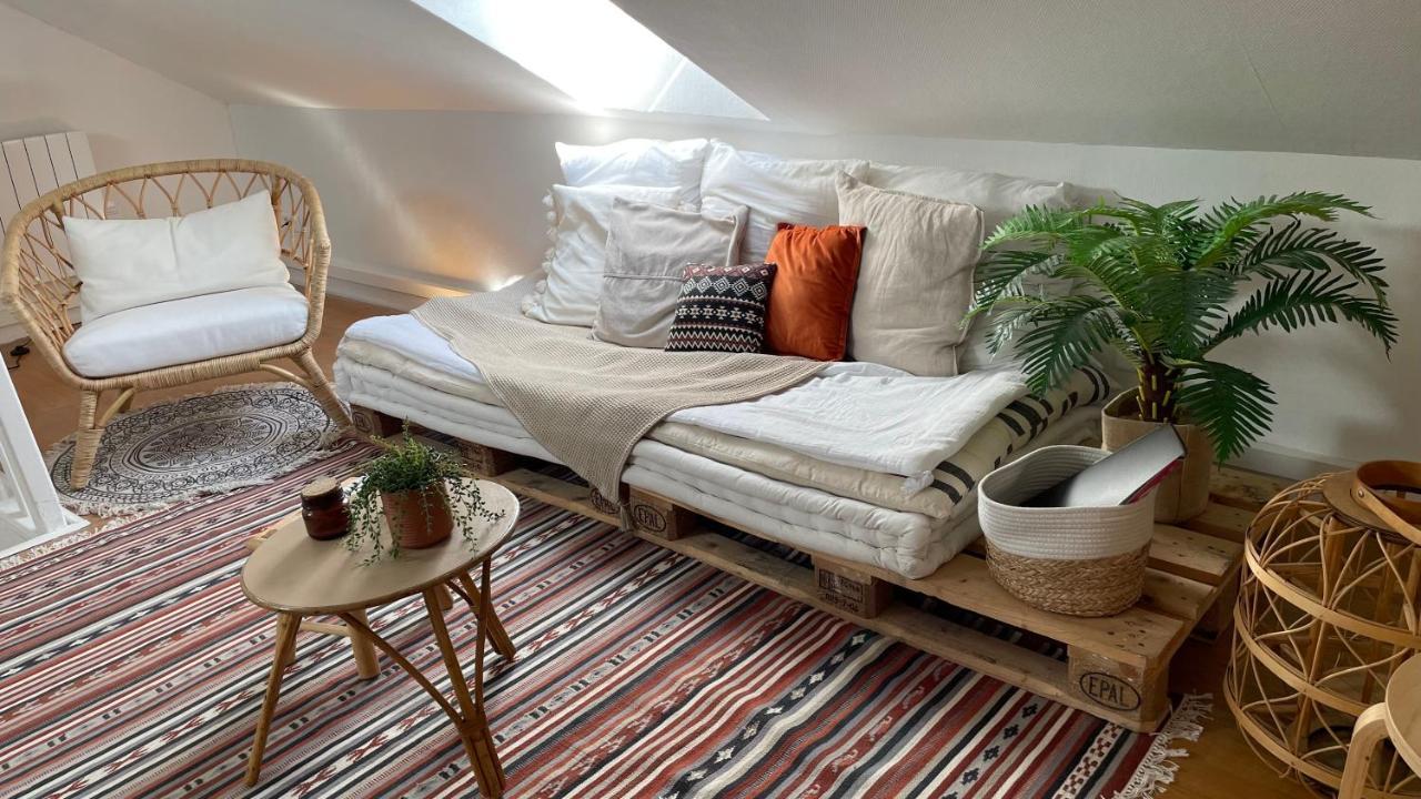 ריימס Le Cosy Marnais, Centre Ville, Vue Cathedrale מראה חיצוני תמונה